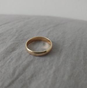 Men's gold band 14k solid goid